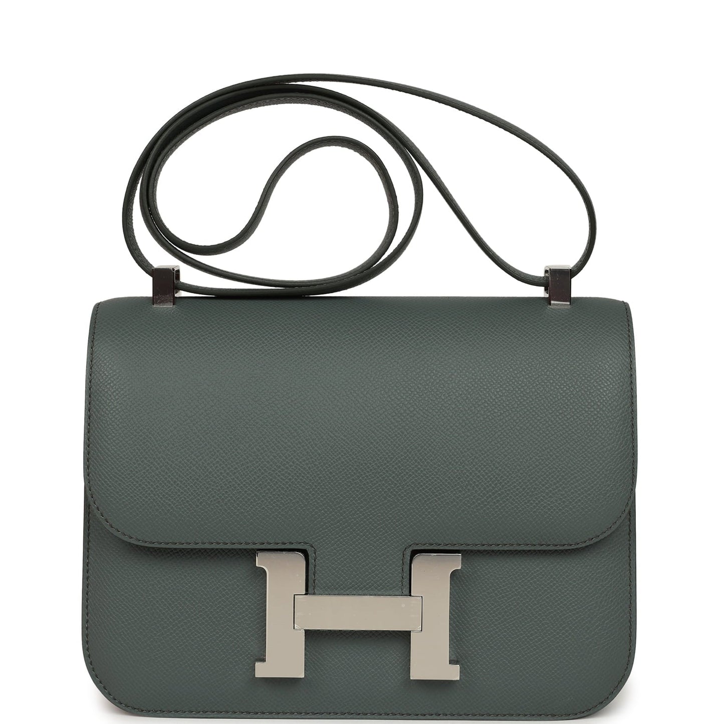 Constance 23 Vert Amande Epsom Palladium Hardware