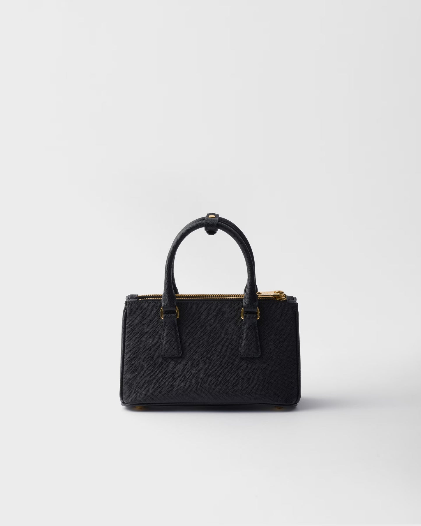 Galleria Mini Bag aus Saffiano-Leder Schwarz