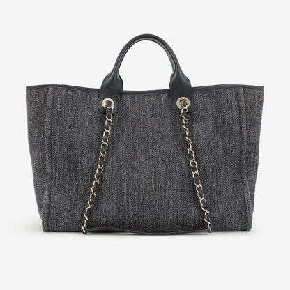 Deauville Large aus marineblauem Denim