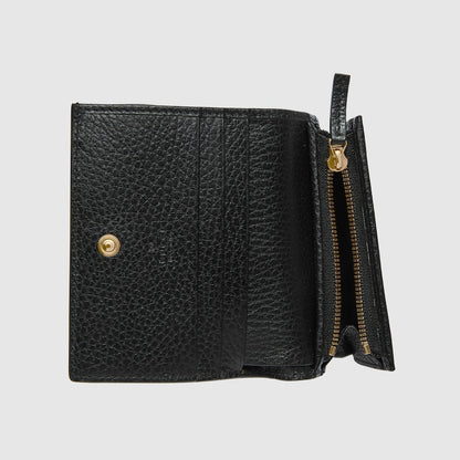 Two-tone GG Marmont card holder