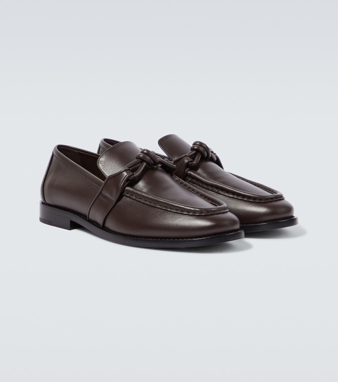 Astaire Leather Loafers Brown