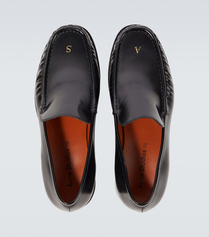 AS Loafer aus Leder Schwarz