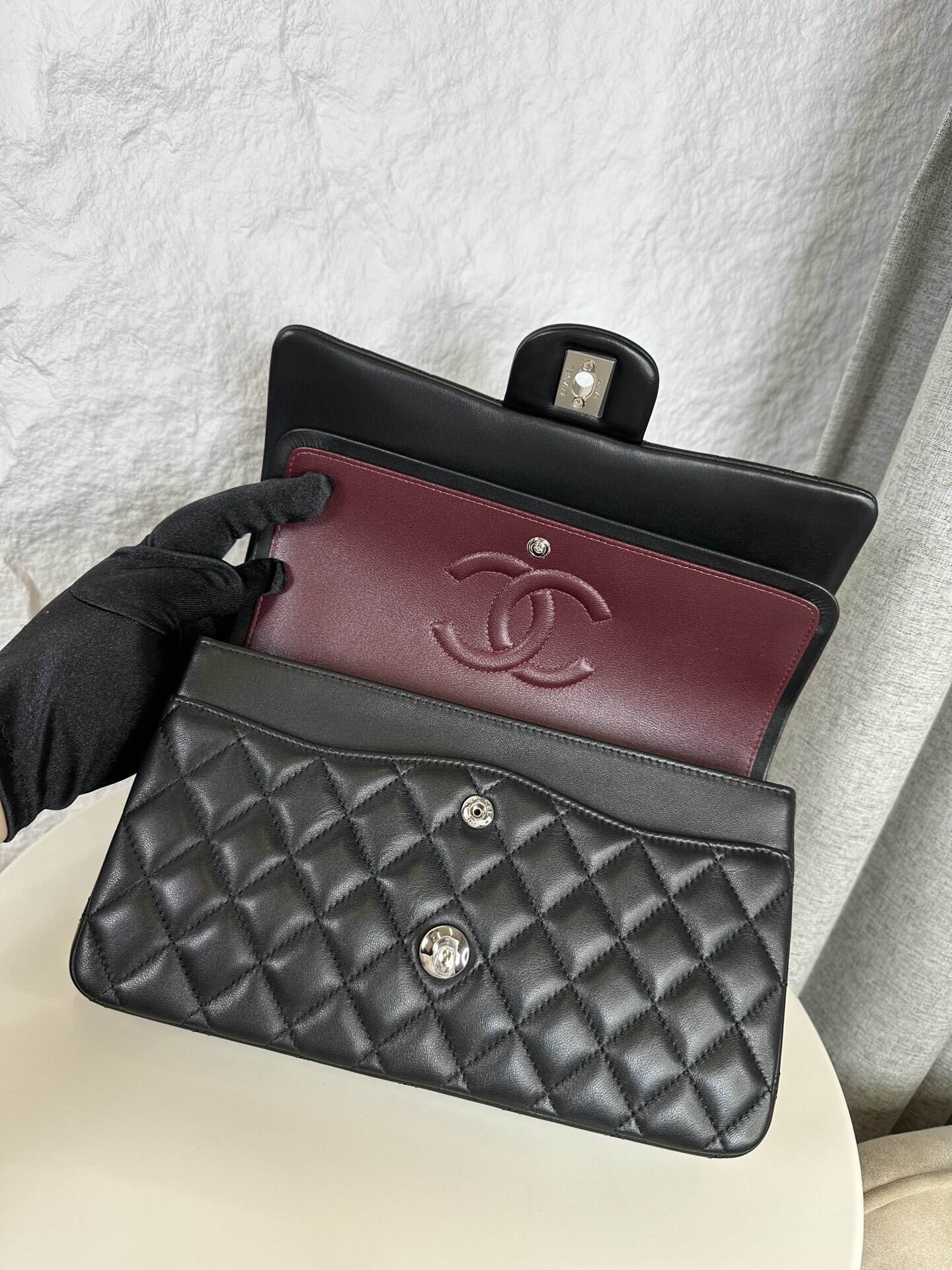 Mittlere 11.12 Hand Bag Schwarz/Silber