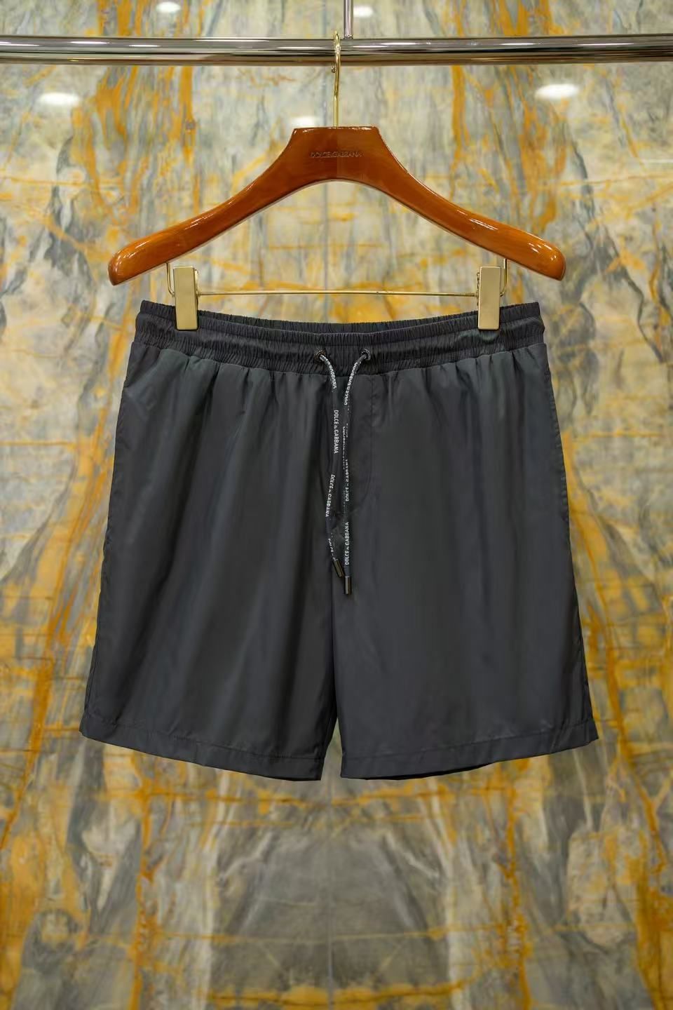 Einfarbige Badehose Dunkelgrau
