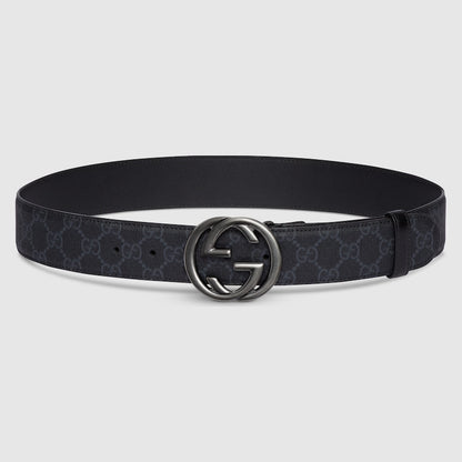 GG belt with cross buckle