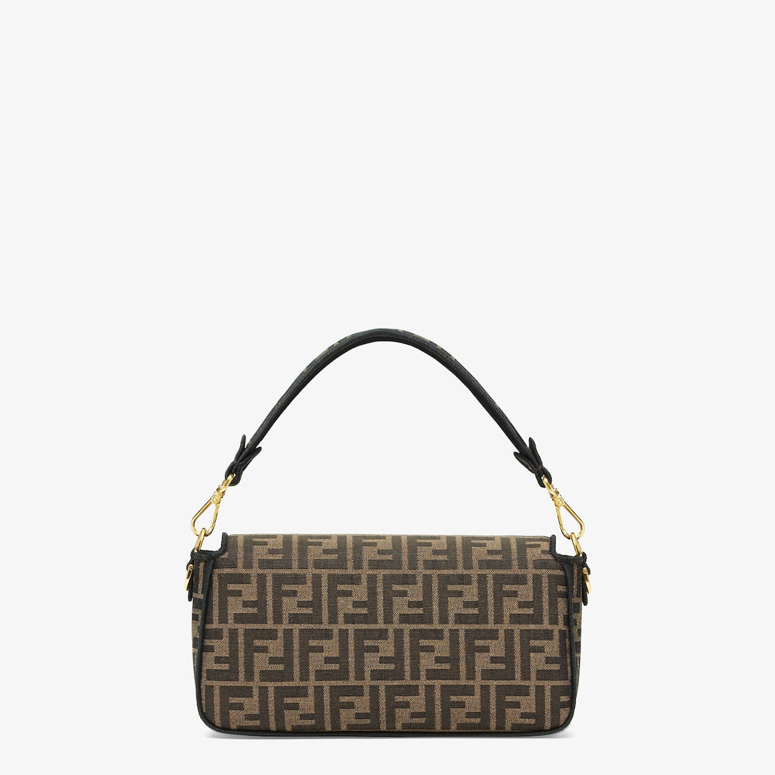 Baguette in brown FF jacquard fabric