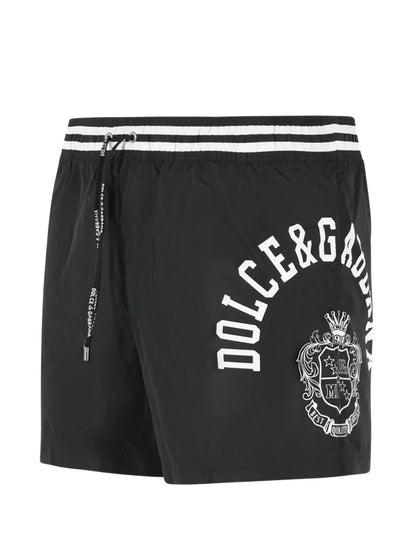 Badehose mit Kontrastprint