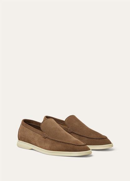 Summer Walk suede moccasins in Dusk Men