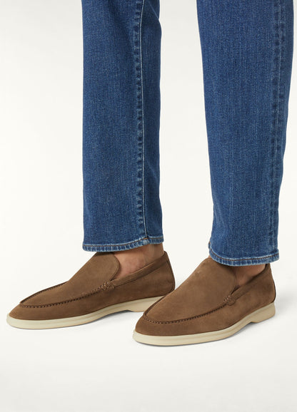 Summer Walk suede moccasins in Dusk Men