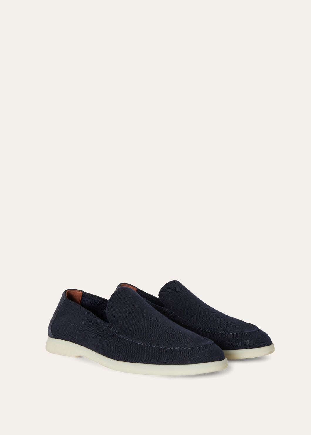 Summer Knitted Walk in Navy Blue Men