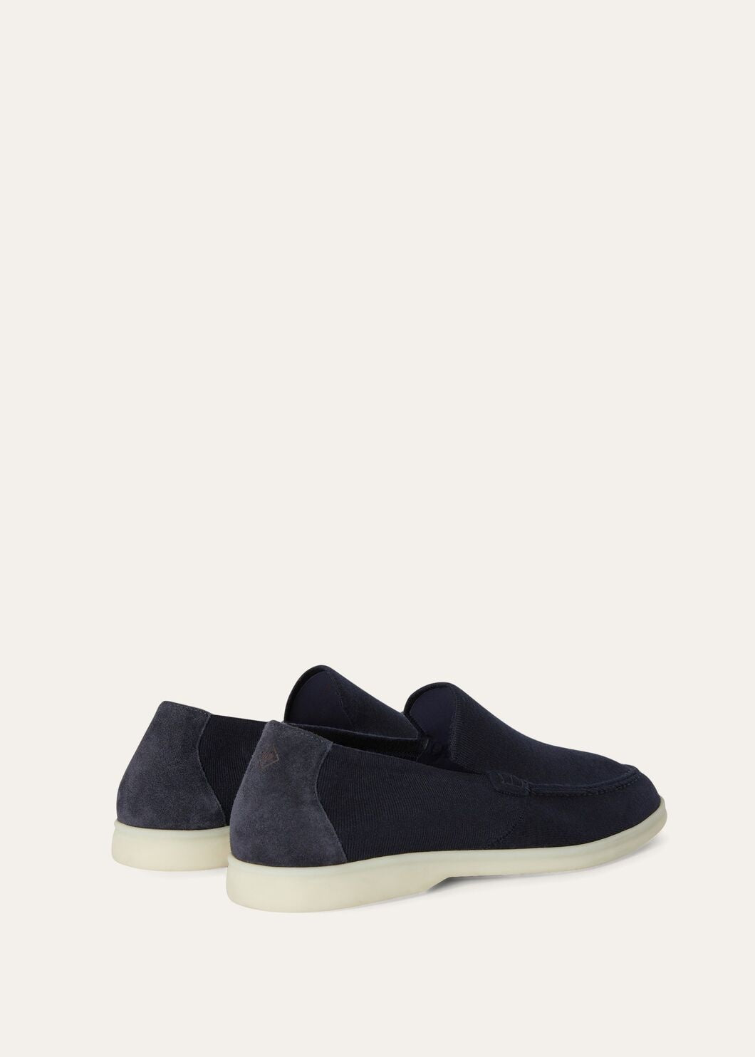 Summer Knitted Walk in Navy Blue Men