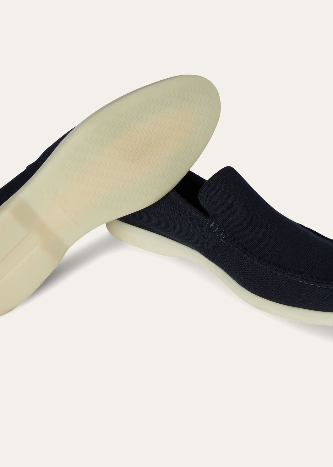 Summer Knitted Walk in Navy Blue Men
