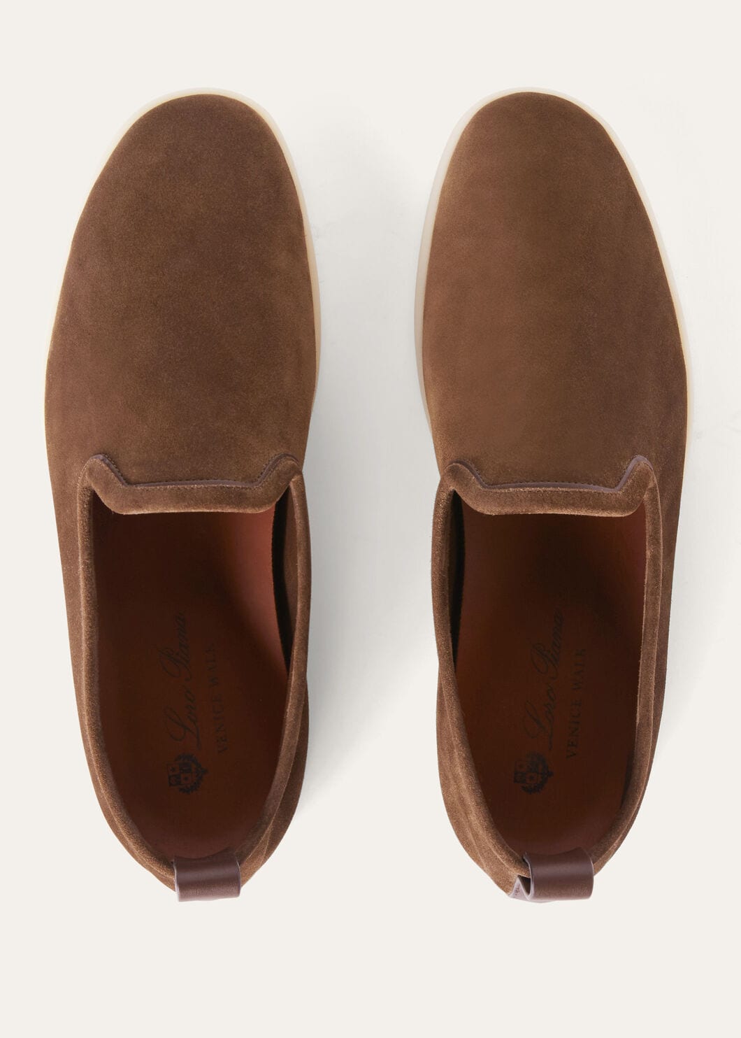 Venice Walk moccasins in brown suede for men