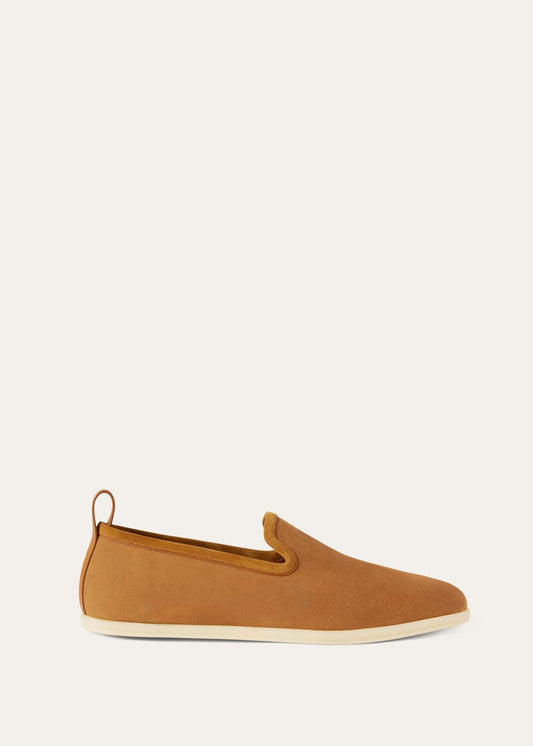 Venice Walk moccasins in whiskey-colored suede for men