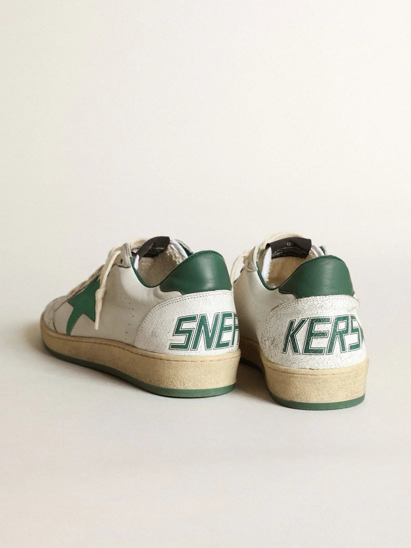 White nappa with green star