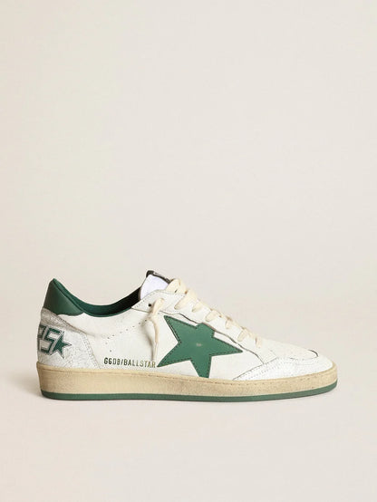 White nappa with green star