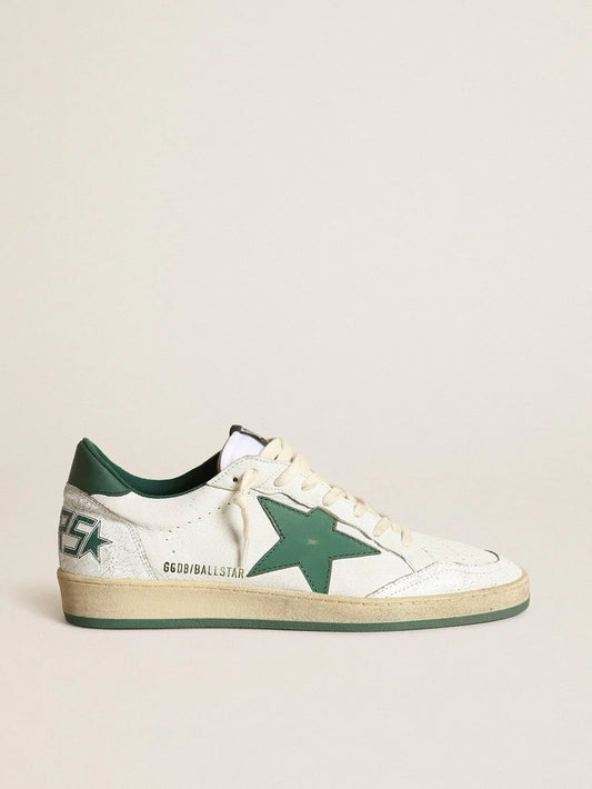 White nappa with green star