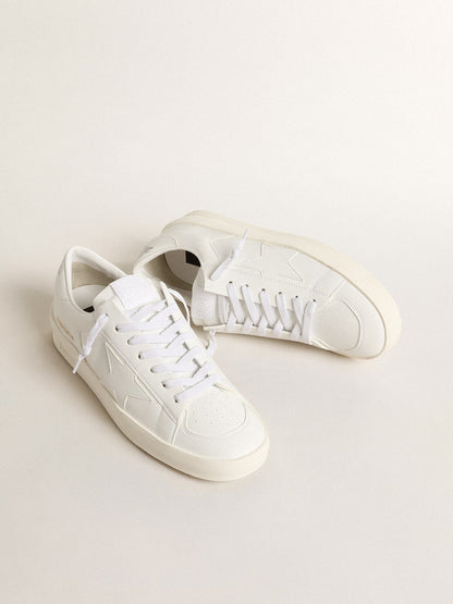 Stardan made of biomaterial with star and heel in white