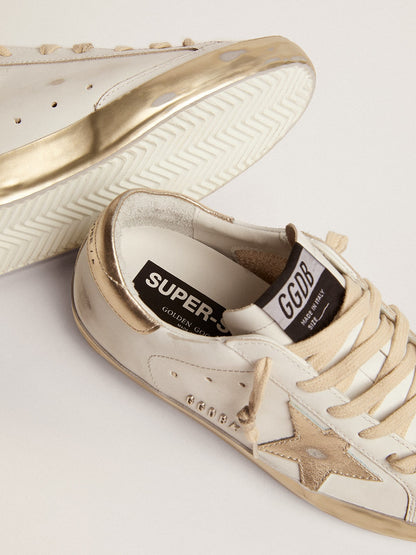 Super-Star with gold-sparkling foxing and metal rivet lettering