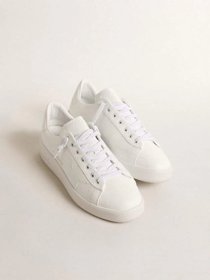 Purestar made of biomaterial with star and heel section in white