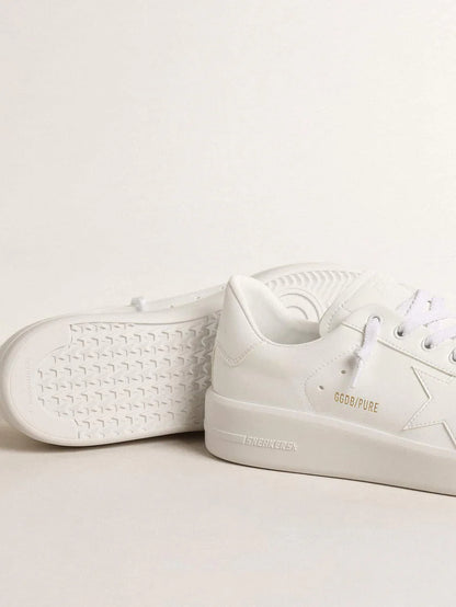Purestar made of biomaterial with star and heel section in white