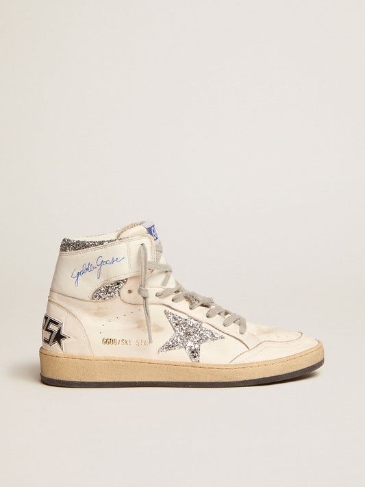 Sky-Star with signature on the ankle and silver inserts