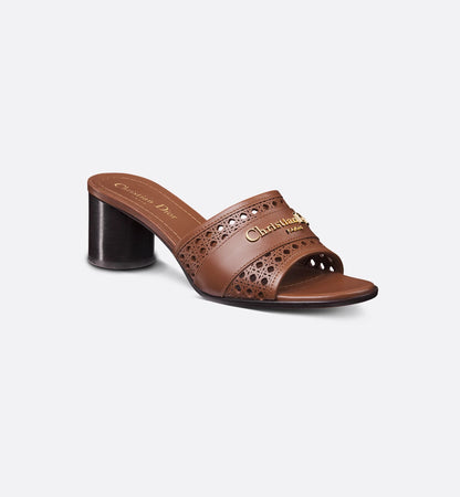 D-Lane camel heeled sandal 