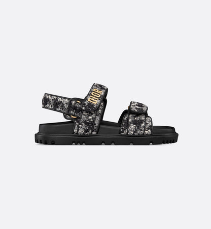 Dioract Sandal Black/White