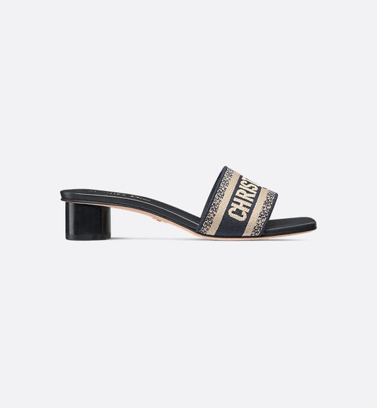 Dway Intense Blue Heeled Sandals 