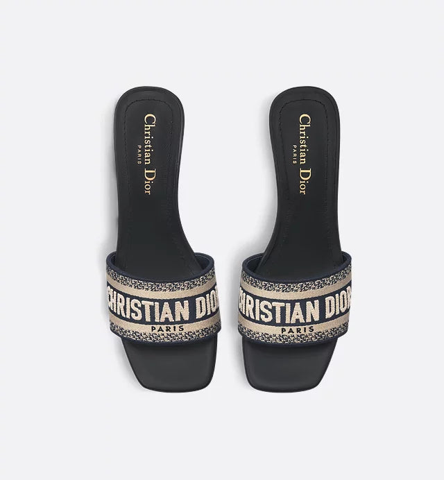 Dway Intense Blue Heeled Sandals 