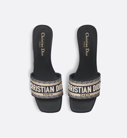 Dway Intense Blue Heeled Sandals 