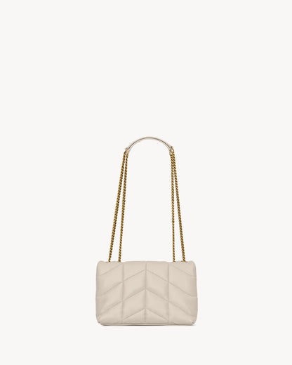 Toy Puffer in White