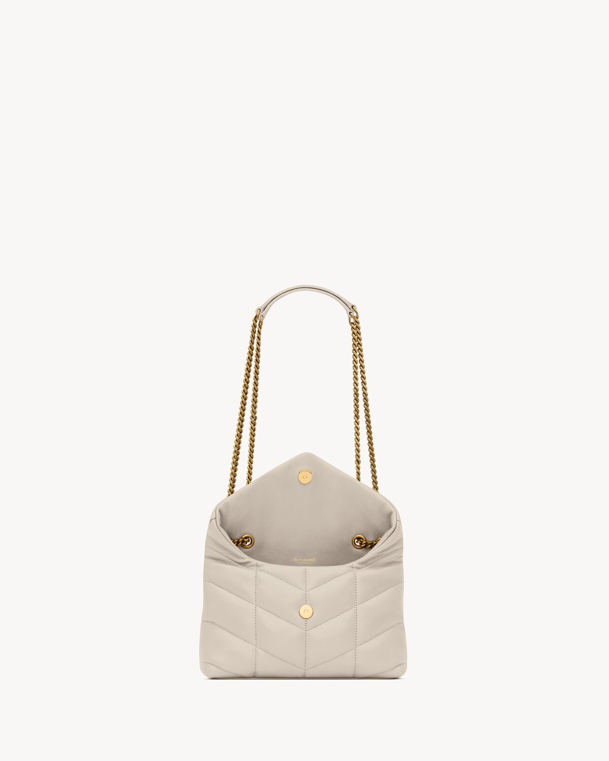 Toy Puffer in White