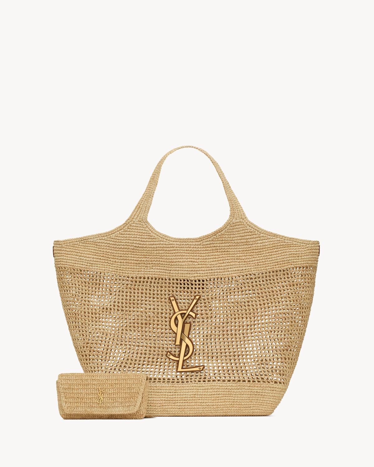 Icare aus Raffia in Beige