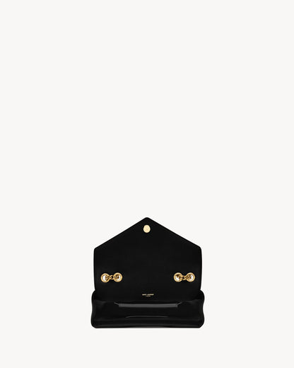 LouLou Small in Matelassé Schwarz