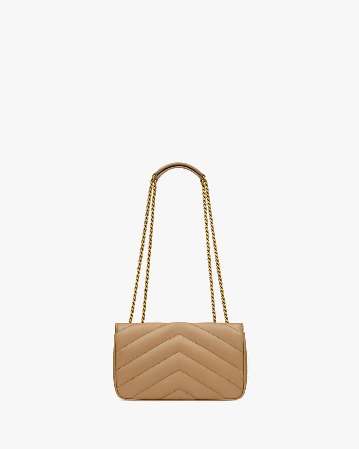 LouLou Medium in Matelassé Beige