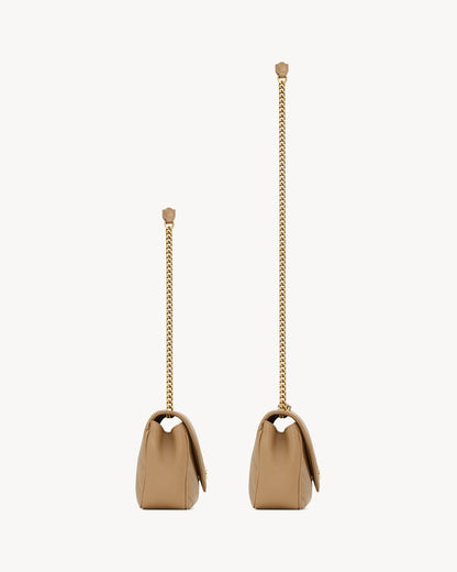 LouLou Medium in Matelassé Beige