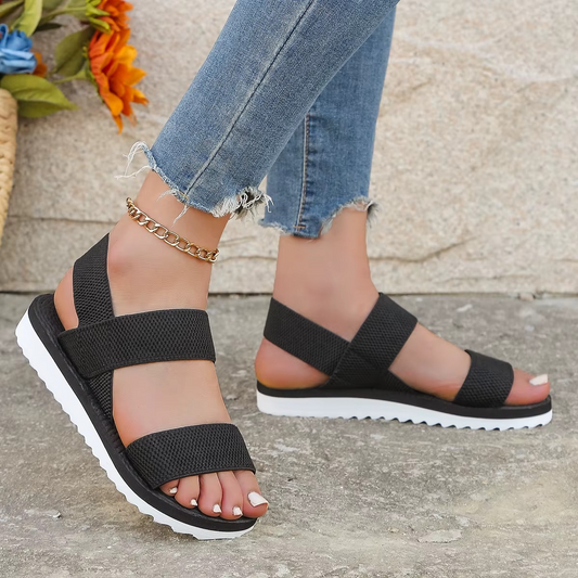Dioract Sandalen Schwarz