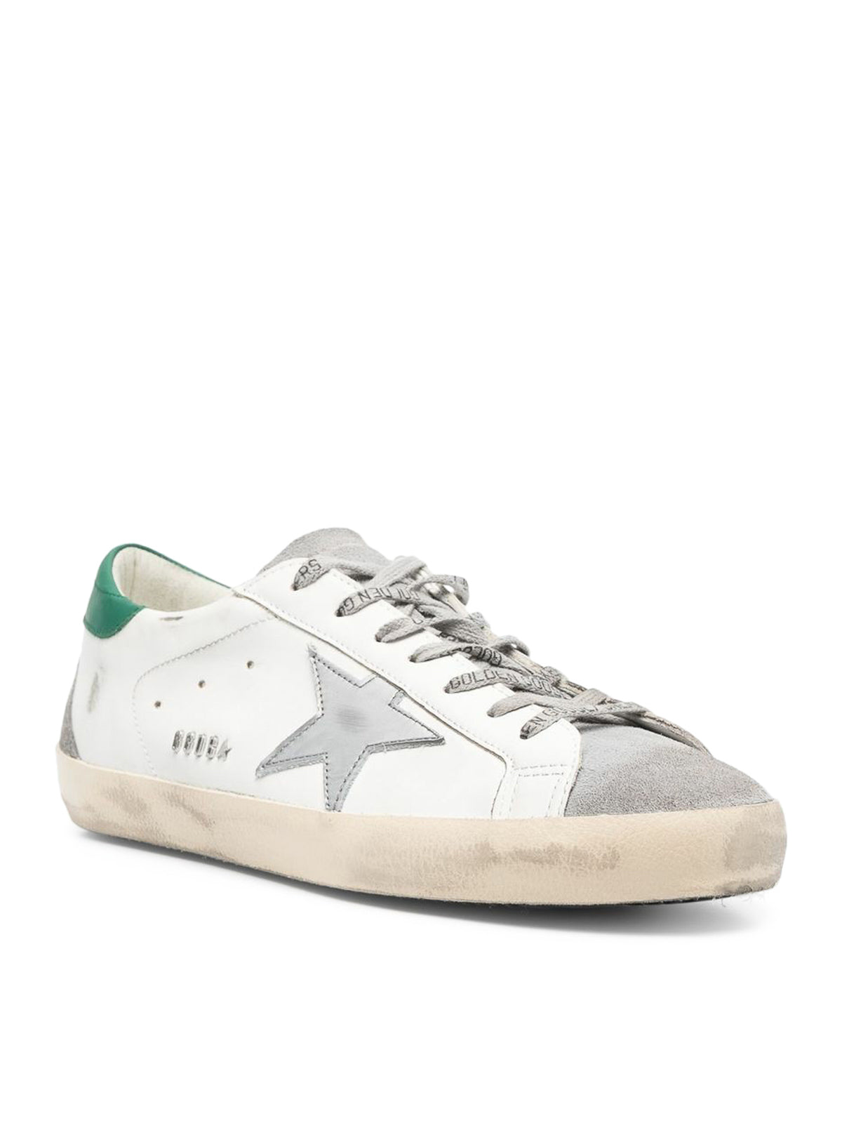 Super-Star White Silver Green