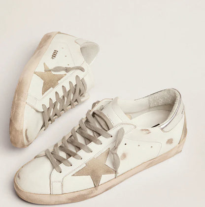 Super-Star with silver heel and lettering
