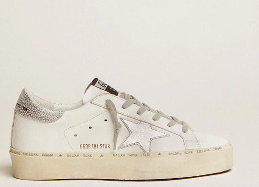Hi Star with star and silver metallic heel