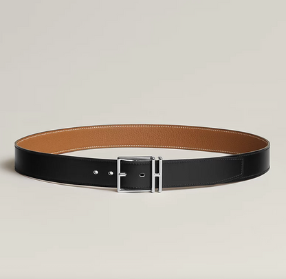 Reversible Belt Nathan 32 Black/Gold Men