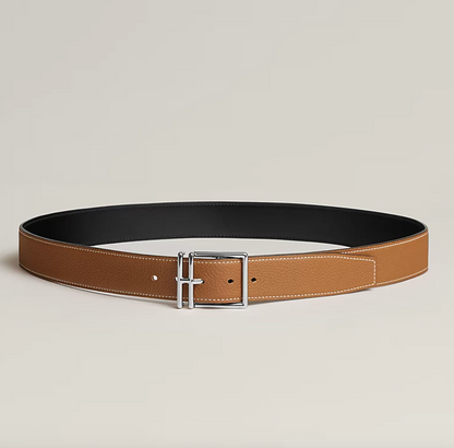 Reversible Belt Nathan 32 Black/Gold Men