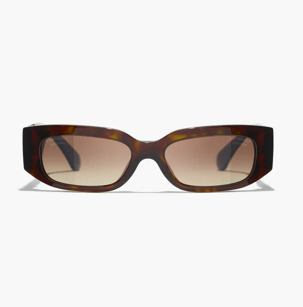 Oval Sunglasses Dark Tortoiseshell