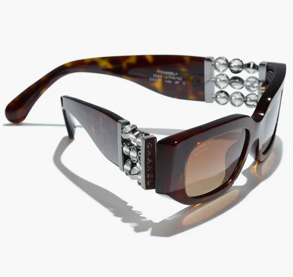 Oval Sunglasses Dark Tortoiseshell