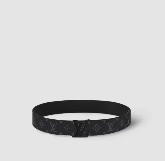 Initiales 40 mm Belt – Matt Black Men