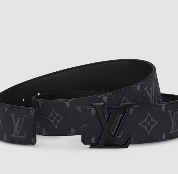 Initiales 40 mm Belt – Matt Black Men