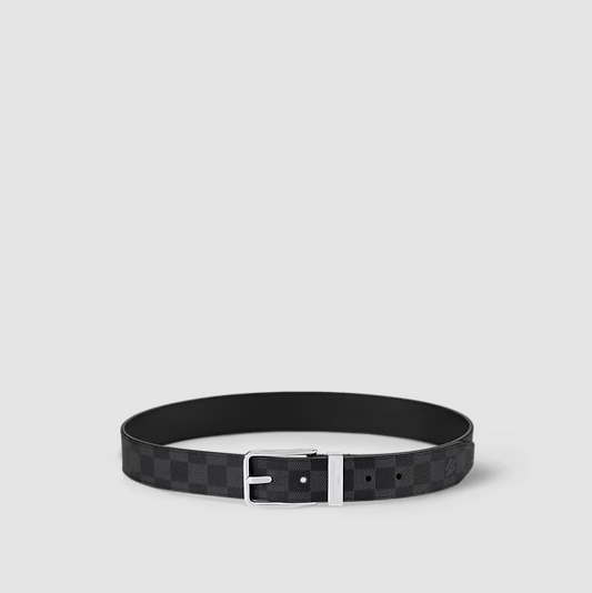 Pont Neuf Belt 35 mm – Damier Graphite Men
