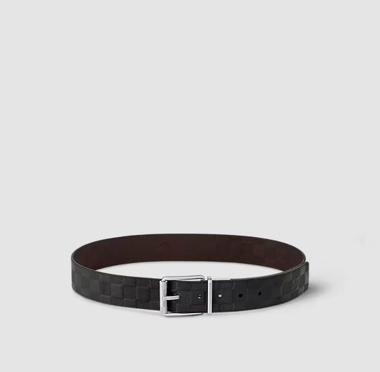 Gürtel Wende – Damier Print 40 mm Herren