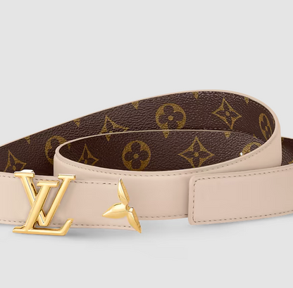 Pretty 30 mm Reversible Belt – Beige Women